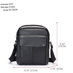 [Order] Túi đeo chéo nam da thật, túi đựng ipad CEC037
