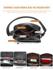 [Order] Túi đeo chéo nam da thật, túi đựng ipad CEC052