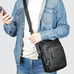 [Order] Túi đeo chéo nam da thật, túi đựng ipad CEC034
