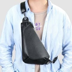 [Order] Túi đeo trước ngực nam da thật CEC233