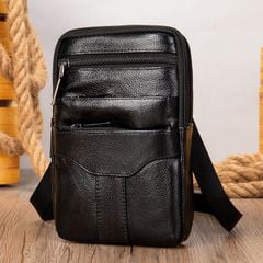 [Order] Túi đeo chéo nam da bò thật lớp 1 - CEC002