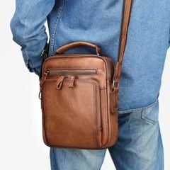 [Order] Túi xách nam cao cấp, túi đeo chéo nam da bò thật lớp 1 CEC070
