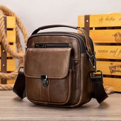 [Order] Túi đeo chéo nam da thật, có móc đeo kính CEC039