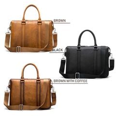 [Order] Cặp da nam công sở, cặp đựng laptop da thật CEC143