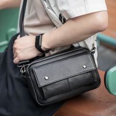 [Order] Túi đeo chéo nam da thật, túi đựng ipad CEC044