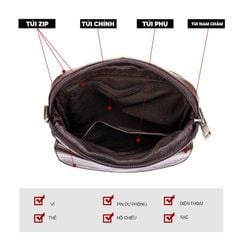 [Order] Túi đeo chéo nam da bò thật lớp 1 CEC010
