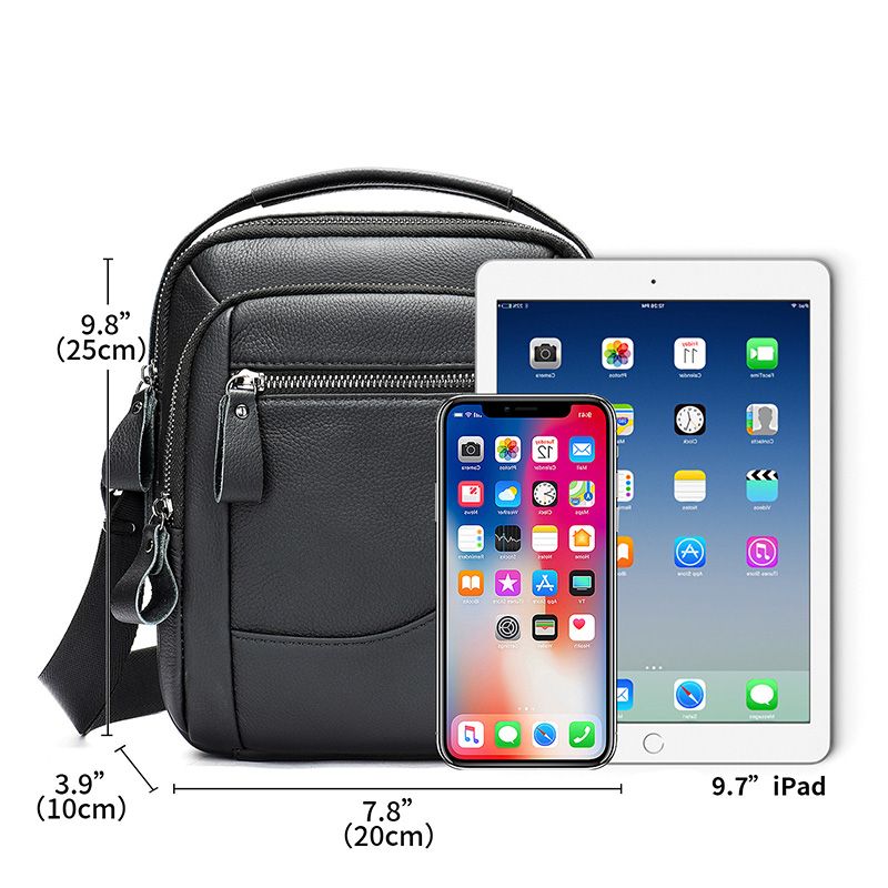 [Order] Túi đeo chéo nam da thật, túi đựng ipad CEC034