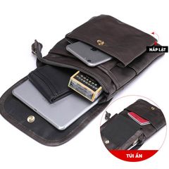 [Order] Túi đeo chéo nam da thật, túi đựng ipad CEC030