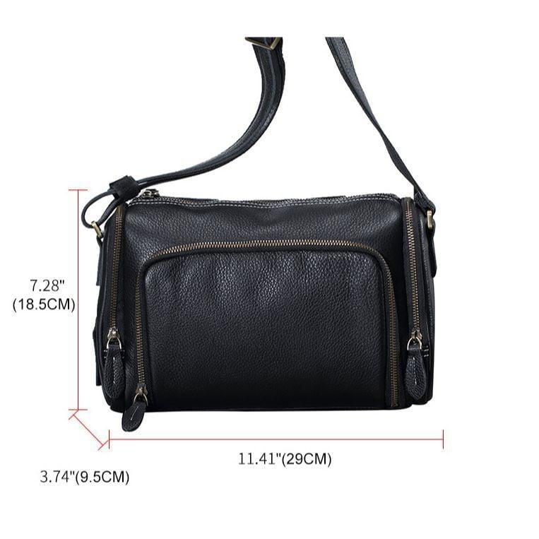 [Order] Túi đeo chéo nam đa năng từ da bò thật lớp 1 CEC110
