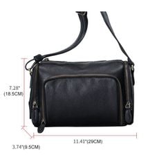 [Order] Túi đeo chéo nam đa năng từ da bò thật lớp 1 CEC110