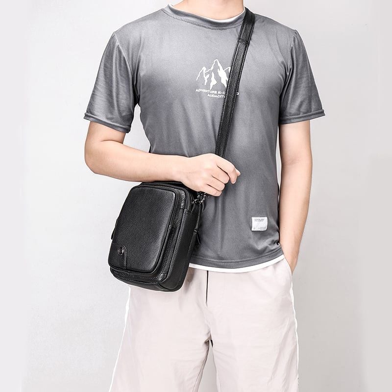 [Order] Túi đeo chéo nam da thật phong cách Hàn Quốc CEC085