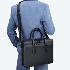 [Order] Cặp da nam công sở, cặp đựng laptop 13.3