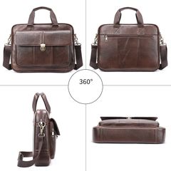[Order] Cặp da laptop, cặp da nam công sở Retro CEC136