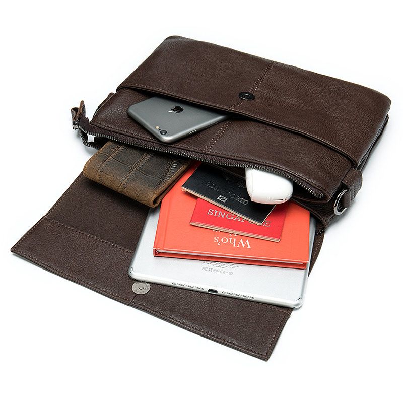 [Order] Ví nam cầm tay, ví da bò thật lớp 1 CEC139