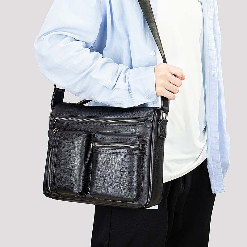 [Order] Túi da đeo chéo, túi đựng ipad da thật CEC144