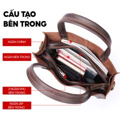 [Order] Túi tote, túi da xách tay phong cách Âu Mỹ CEC128