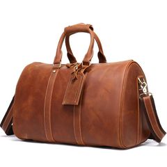 [Order] Túi du lịch nam, túi xách da ngựa điên cao cấp CEC156