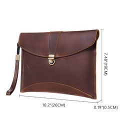 [Order] Ví da cầm tay, túi clutch nam da bò thật CEC187