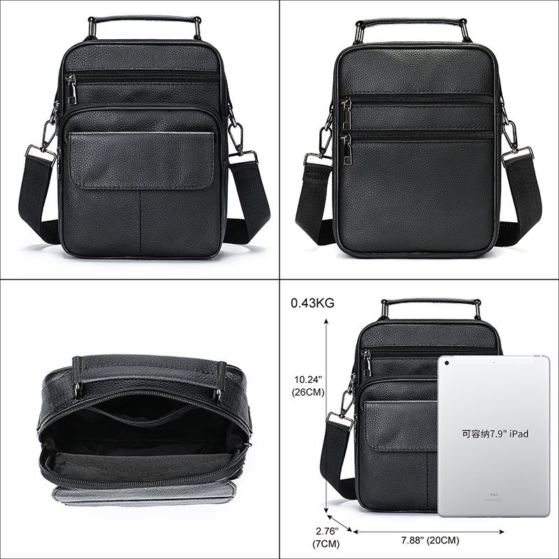 [Order] Túi xách ipad da thật, túi đeo chéo nam CEC023