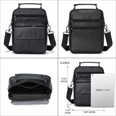 [Order] Túi xách ipad da thật, túi đeo chéo nam CEC023