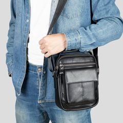 [Order] Túi đeo chéo nam da thật, túi đựng ipad CEC048