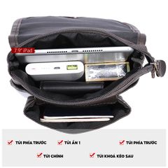 [Order] Túi đeo chéo nam da thật, túi đựng ipad CEC030