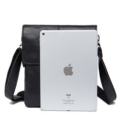 [Order] Túi đeo chéo nam, túi đựng ipad da bò thật lớp 1 CEC077