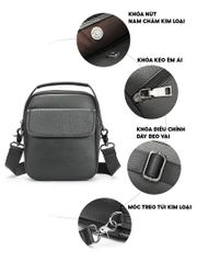 [Order] Túi đeo chéo nam da bò thật, túi đựng ipad CEC043