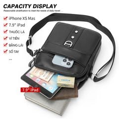 [Order] Túi xách nam, túi đựng ipad từ da bò thật CEC015