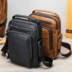 [Order] Túi đeo chéo da bò thật, túi đựng ipad - CEC041