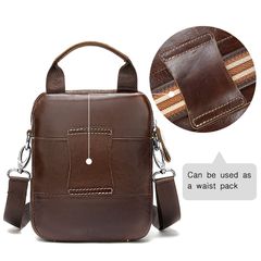[Order] Túi đeo chéo, đeo thắt lưng nam da thật CEC038