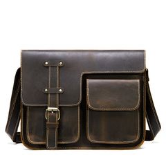 [Order] Túi đeo chéo nam, túi nam da ngựa điên CEC122