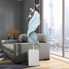 [Order] Đồ decor phòng khách - Tượng Lông Anh Vũ