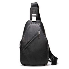 [Order] Túi đeo trước ngực nam da thật CEC238