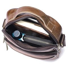 [Order] Túi đeo chéo nam da thật phong cách Retro CEC018