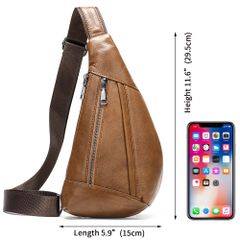 [Order] Túi đeo chéo nam, túi xách da bò thật CEC197