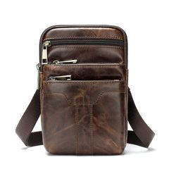[Order] Túi đeo chéo, đeo thắt lưng da bò thật lớp 1 CEC024