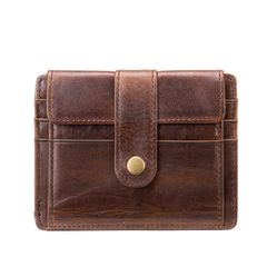 Ví nam nhỏ gọn da bò thật CEC270