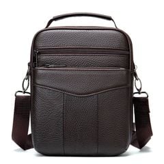 [Order] Túi đeo chéo nam da thật, đựng ipad phong cách Retro