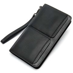 [Order] Ví da nam cầm tay, ví dài da bò thật lớp 1 CEC160