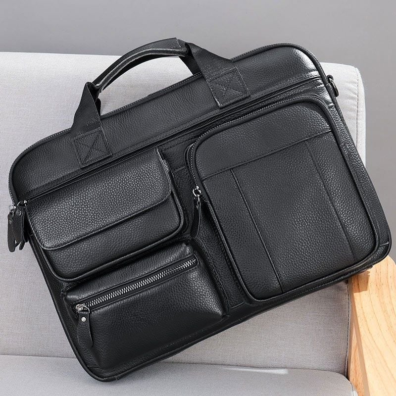 [Order] Cặp da bò nam công sở ,cặp da laptop 14