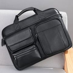 [Order] Cặp da bò nam công sở ,cặp da laptop 14