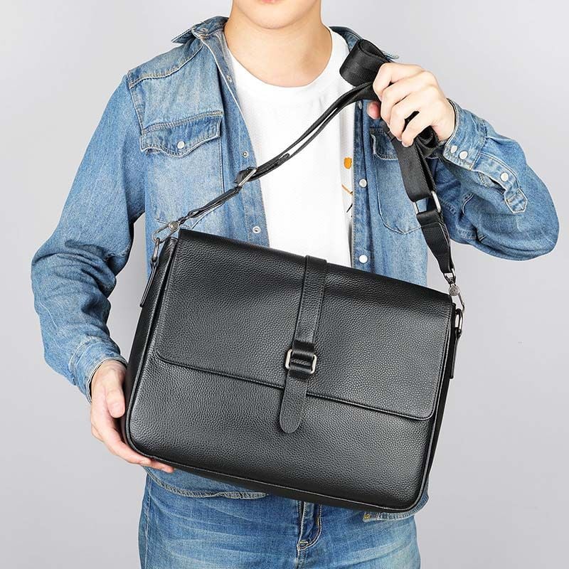 [Order] Túi da thật đựng laptop 13.3