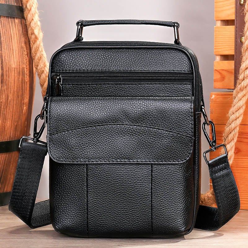 [Order] Túi đeo chéo nam, túi đựng ipad da bò thật CEC022