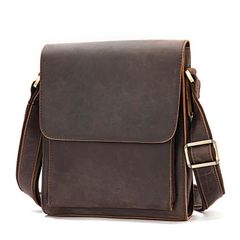 [Order] Túi đeo chéo nam, túi đựng ipad da ngựa điên CEC076