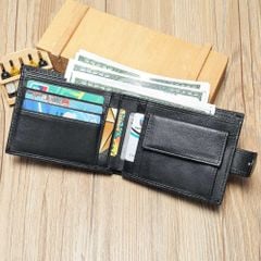 Ví nam nhỏ gọn hiệu Marrant, ví da bò thật CEC266
