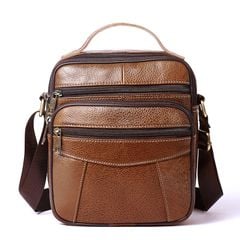 [Order] Túi đeo chéo nam da thật phong cách Retro CEC018