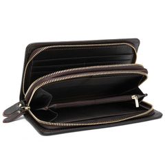 [Order] Ví da nam cầm tay, ví dài nam da thật CEC158