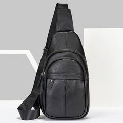 [Order] Túi đeo trước ngực nam da bò thật lớp 1 CEC079