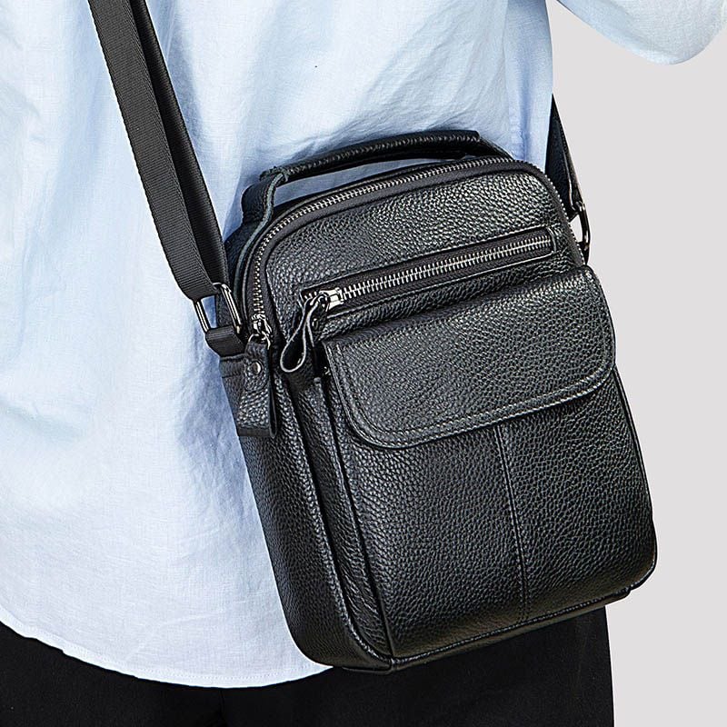 [Order] Túi đeo chéo nam da bò thật, túi đựng ipad CEC045